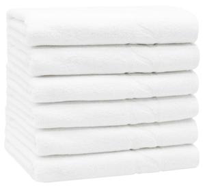 Полотенца набор из 6 шт  Zollner, белый