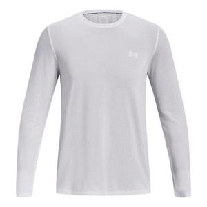 Футболка seamless stride long sleeve 'white' Under Armour, белый
