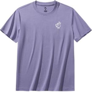 ANTA X CHAOJIZHIWU,LIANMINGKUAN Life Collection T Shirt Women's Twilight Glow Purple