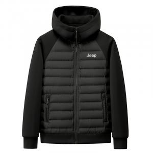 Пуховик Unisex Lightweight Quilted Down Jacket Jeep, черный