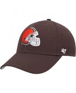 Мужская коричневая регулируемая кепка Cleveland Browns MVP '47 Brand, коричневый