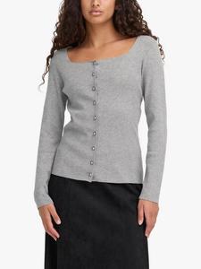 Кардиган Clarisa с длинным рукавом и квадратным вырезом ICHI