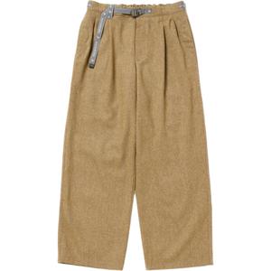 Брюки повседневные унисекс цвета хаки And Wander