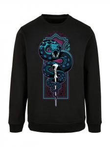 Толстовка F4NT4STIC Harry Potter Neon Nagini, черный
