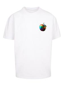Рубашка F4NT4STIC Colorfood Collection - Rainbow Apple, белый
