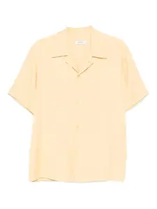 Рубашка на пуговицах Sandro, бежевый