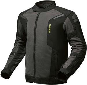 Водонепроницаемая текстильная мотоциклетная куртка Modeka khao air ii, Dark Grey/Black