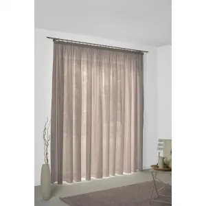 Штора Sunday с многофункциональной лентой, 1 шт. Wirth, коричневый