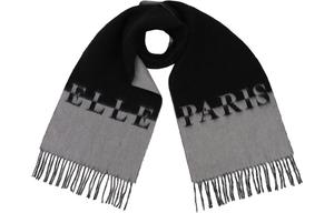 Вязаный шарф Unisex ELLE, classic черный