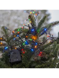 Длинная уличная гирлянда на батарейках с таймером, 80 мини-светодиодов  STAR Trading