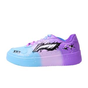 Понтонные лодки покрытие устойчивое к истиранию легкие низкие кроссовки для скейтбординга унисекс LINING, фиолетовый