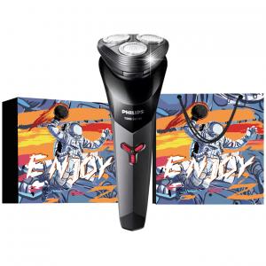 S1113 поворотная бритва Stainless Steel три лезвия моются по всему телу электрическая умная портативная PHILIPS