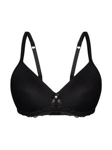 Бюстгальтер на косточках Sassa, черный