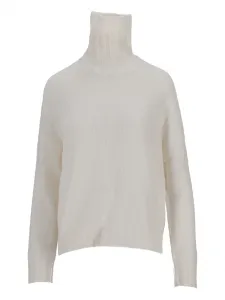 Свитер с воротником-стойкой La-Rose, слоновая кость