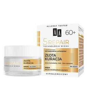 Technologie Alter 5Repair 60+ Ежедневный крем против морщин Golden Shrinkage 50 мл, Aa