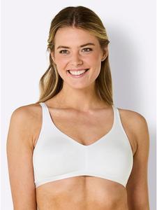 Бюстгальтер Comfort без косточек белого цвета Naturana