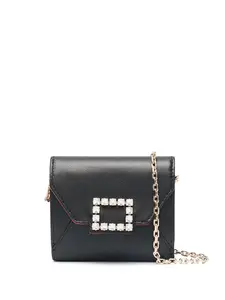 Декорированный кошелек Roger Vivier, черный