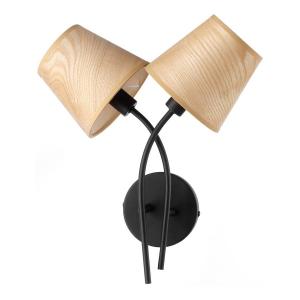 Настенный светильник ONLI Asia, бамбук/железо - 2 лампы