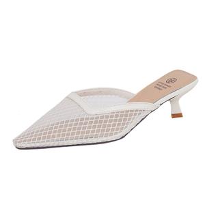 GUDIANFENGDU Закрытые тапочки женские бежевые, цвет Beige