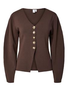 Кардиган 'YASMikkala' вязаный, коричневый