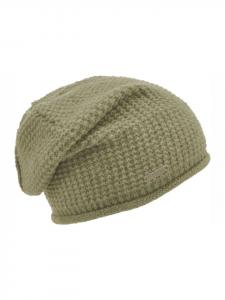 вязаная шапка зеленого цвета Seeberger