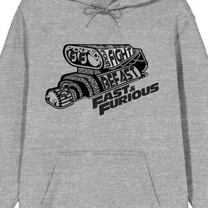 Мужская худи по франшизе Fast & The Furious Licensed Character