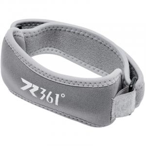 Наколенник Patella Bands Polyamide с фиксирующей связкой и амортизацией, унисекс, защитный 361°, серый