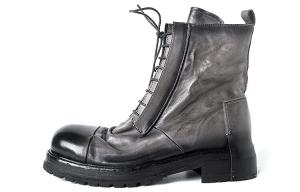 Ботинки Martin унисекс с градиентной потертостью Huanxiangzhe, цвет Black Gray