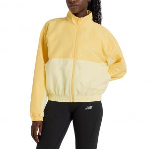 New Balance Графическая куртка женская, Small Citrus