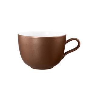 Кофейная чашка Liberty Bronze с молоком 0,38 л Seltmann Weiden, белый/бронзовый