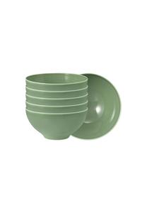 Зелёные керамические миски для мюсли ø 15,7 см набор 6 шт Beat Seltmann Weiden