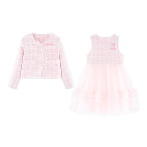 Disney Детский комплект с юбкой для детей 3-7 лет pink