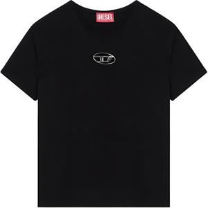 Футболка Uncutie Long Od Q1 Slim Fit DIESEL, черный