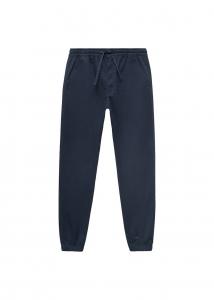 Зауженные брюки MANGO TEEN, темно-синий