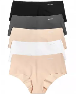 Невидимые трусики-хипстеры, 5 шт. Calvin Klein, мультиколор