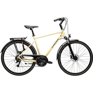 Городской велосипед Kross Trans 4.0, коричневый/серебристый