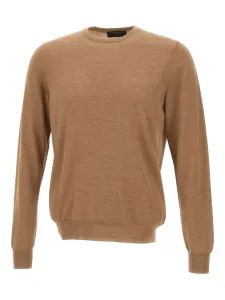 Топ с круглым вырезом Gran Sasso, коричневый