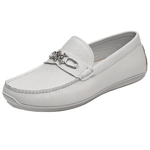 Gommino Лоферы мужские белый Satchi