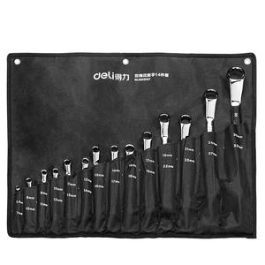 Набор зеркальных ключей Deli DL150014T с двумя торксами, набор из 14 предметов