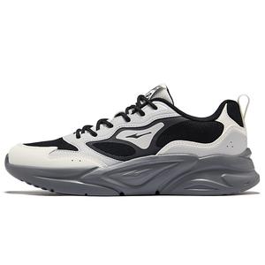 Erke Низкие, амортизирующие, противоскользящие и износостойкие повседневные туфли для мужчин, белые, серые, черные