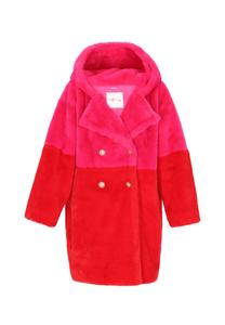 Пальто межсезонное IZIA, фуксия/красный