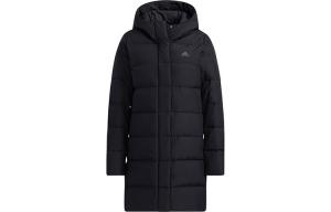 Пуховик женский черный Adidas