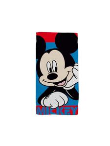 Disney Minnie Mouse Детское банное полотенце Disney с изображением Микки Мауса - мягкое и впитывающее, синего цвета