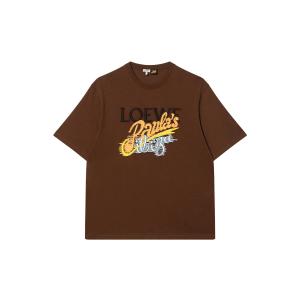 Футболка Loose Fit LOEWE, коричневый