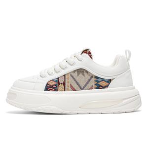 Износостойкие повседневные детские кроссовки для подростков Kung Fu partners, белый/хаки