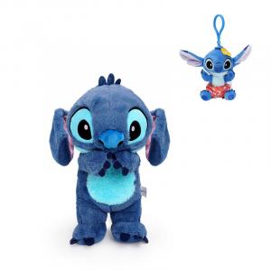 POTDEMIEL Кулон/плюшевая кукла Disney Stitch Lilo & Stitch Blue высота 33см