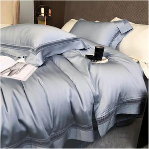 YUSIWOAL Комплект постельного белья из египетского хлопка с кружевной отделкой