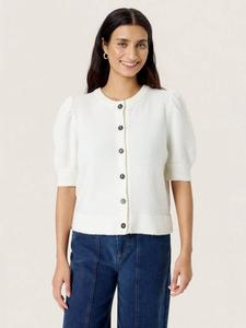 Кардиган Amani с короткими пышными рукавами Soaked In Luxury, Broken White