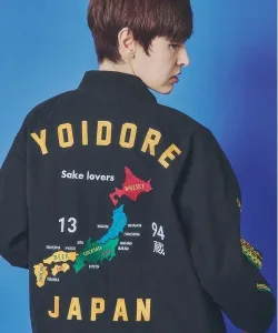 Двусторонняякуртка YOIDORE/Drunken Souvenir (мужской) Select Brands, цвет Black