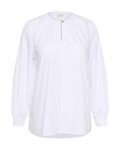 KAFFE CURVE Блузка 'KCnoelle' в белом цвете